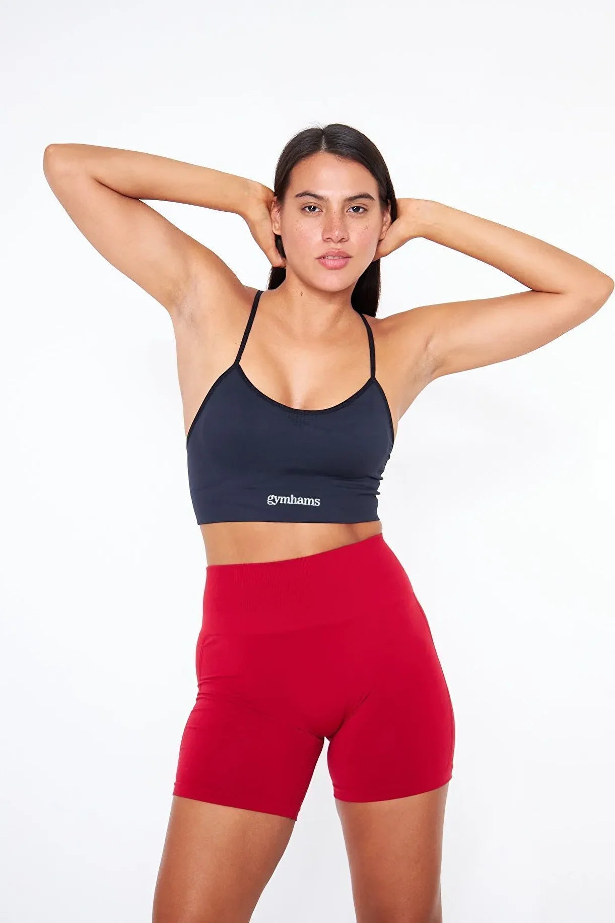 Füme Askılı Pedli Spor Kadın Bra – Dikişsiz (Seamless) Sporcu Sütyeni