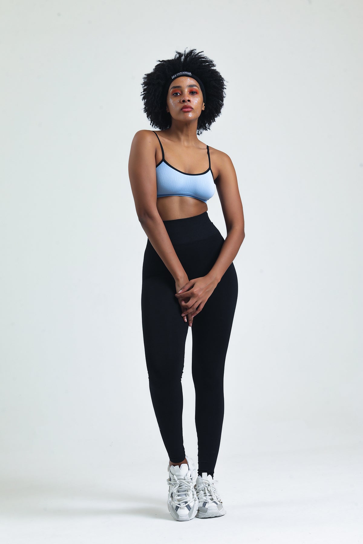 OA Serisi Siyah Kalçası Büzgülü Push Up Kalça Şekillendirici Seamless Scrunch Likralı Spor  Kadın Tayt