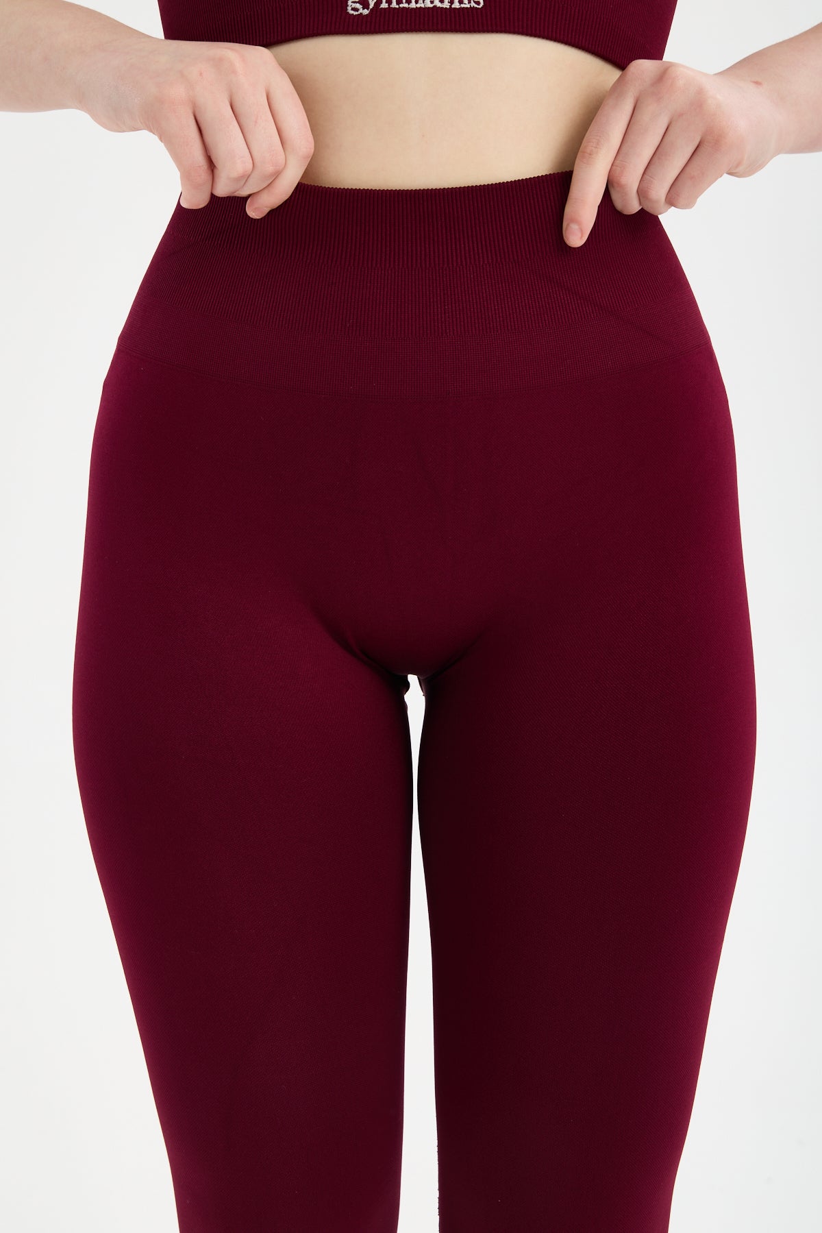 Drop Kadın 3’LÜ Seamless Spor Takım(Halter Yaka Pedli Bra - Büzgülü Push Up Tayt- Mini Şort)