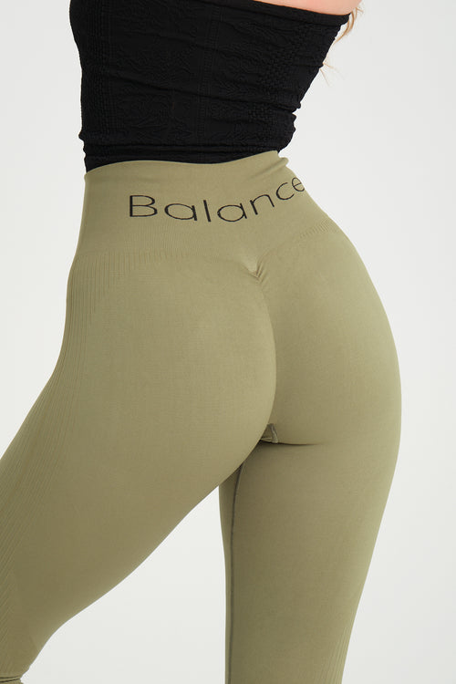 Balance Haki Kalçası Büzgülü Kalça Şekillendirici Push Up Kadın Spor Tayt