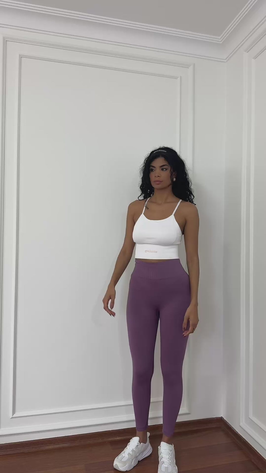 Eflatun Premium Sculpta Serisi(Yüksek Toparlayıcılık)Kalçası Büzgülü Push Up Spor Tayt